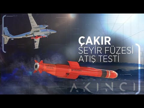 Bayraktar #AKINCI ✈️🐳🚀 | ÇAKIR Seyir Füzesi Testi