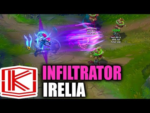INFILTRATOR IRELIA REWORK SKIN SPOTLIGHT - League of Legends