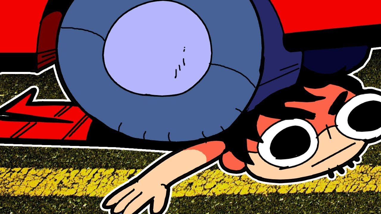 pessoas acham que passar com o carro por cima de algo é relaxante