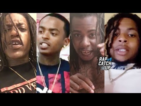 Rico Recklezz, $wagg Dinero, Mikey Dollaz and I.L Will Do the #ChiRapChallenge