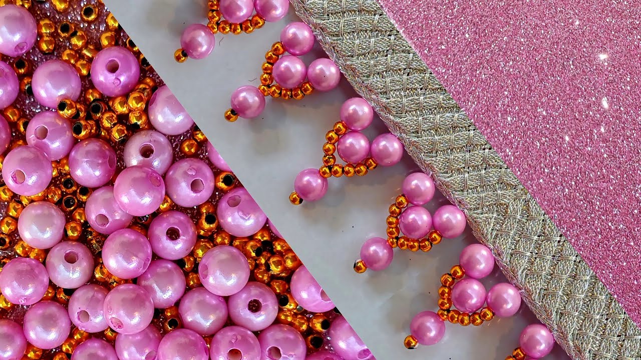 Easy and beautiful and very practical embroidery tutorial#DIY🩷⚘️🩷