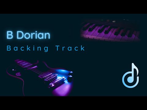 B Dorian - Backing track for guitar