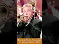 AIR and LOTS of it! Doc Severinsen: Tonight Show Theme during Kennedy Center Tribute to Carson.