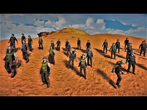 50 ARCHER GODS ON HILLS ATTACKED BY 2.3 MILLION MONGOLS  !! | Epic Battle Simulator 2 UEBS 2