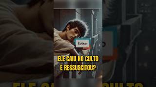 Dormiu no culto e caiu da janela! 😱 Mas olha o que Paulo fez… 🙏 #Shorts