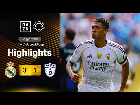 La prima vittoria di Xabi Alonso con i Blancos: Real Madrid-Pachuca 3-1 | FIFA CWC | DAZN