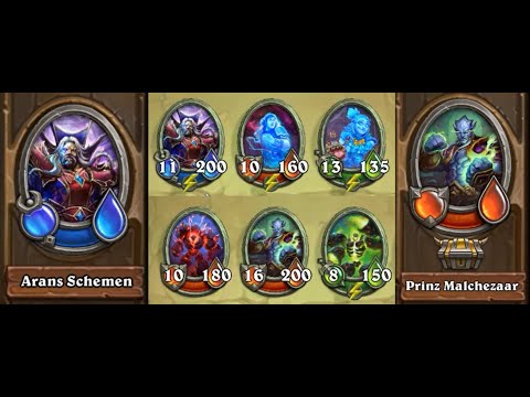Hearthstone Söldnermodus #182 Arans Schemen und Prinz Malchezaar heroisch