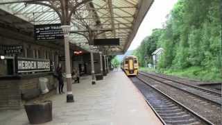 preview picture of video 'Hebden Bridge Station, West Yorkshire, UK - 12th June, 2012 (720 HD)'