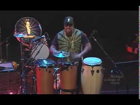 Berklee Percussion Festival. Marcus Santos' Timbau Solo