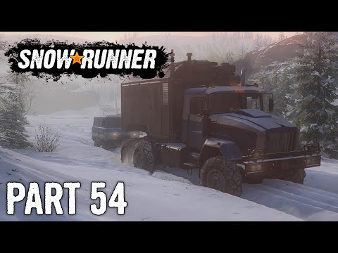 SnowRunner | Walkthrough Gameplay | Part 54 | Knee-deep | Xbox One