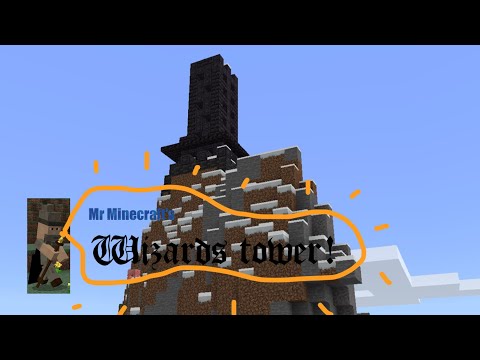 Mr Minecraft’s wizard tower!