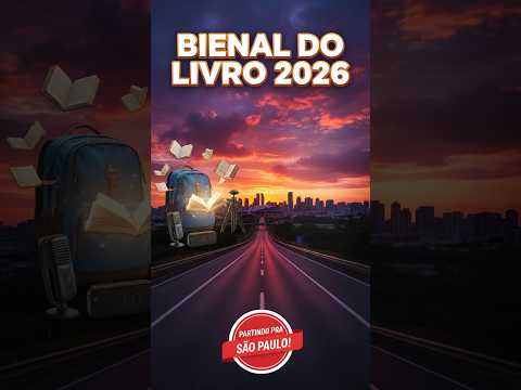 PARTINDO PRA BIENAL DO LIVRO 2026! 📚🚗 De Salto de Pirapora pro Anhembi