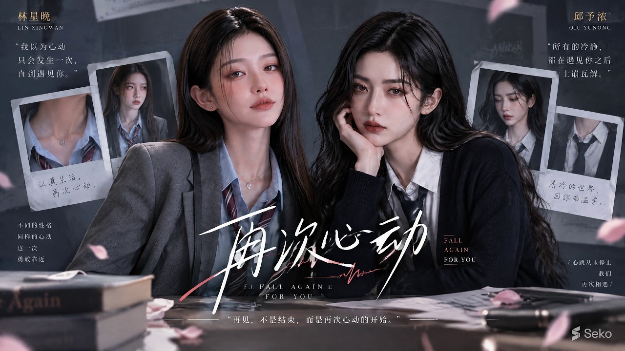 🌈百合短剧Fall for You Again EP1-17第一季纯享版 #百合短剧#百合剧场#百合#GL#GirlsLove#LGBTQ#LesbianDrama#女女恋#双女主#短剧