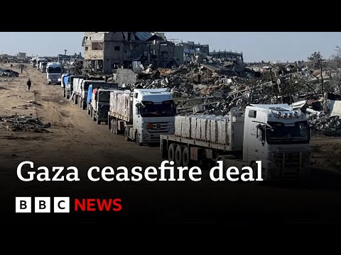 Video | Hamas says it will continue releasing Israeli hostages under Gaza deal | BBC News