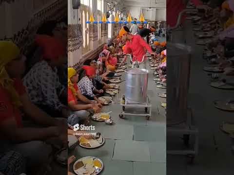 Gurudwara langar#Shri Guru Nanak Dev Ji#goneviral