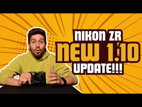 Nikon ZR new firmware update: Timecode & Exposure tools?