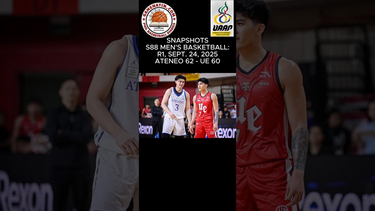 Snapshots: Men's Basketball - Ateneo 62 - UE 60