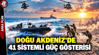 Türkiye'den "MAVİ VATAN"da Uçuşla Mesaj! Doğu Akdeniz'dE 41 Sistemli Güç Gösteri