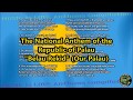 Palau National Anthem Belau Rekid With Music Vocal And Lyrics Palauan W English Translation