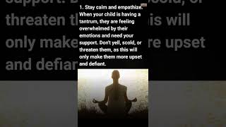 #shorts  3 Simple Ways to Manage Kids Tantrums