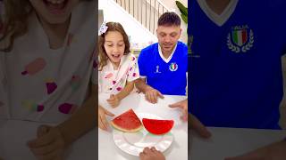 Which one is real watermelon?😂❤️