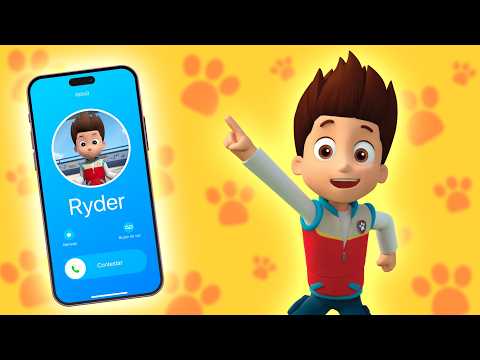 👦🏻 Ryder from Paw Patrol is calling you 📞🚒 | He wants to be your friend! 😱