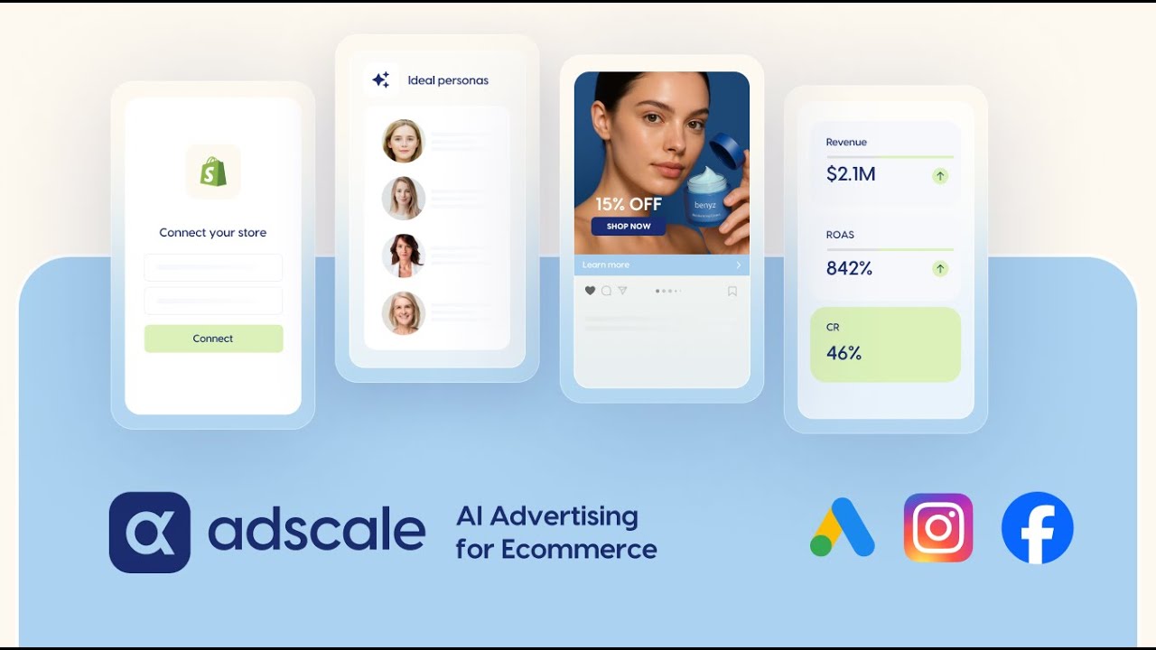 AdScale AI Ads Meta/Google Ads Demo