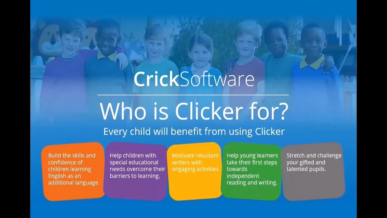 Clicker - literacy software for pupils of all abilities