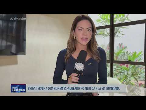 Homem é esfaqueado durante briga no meio da rua em Itumbiara