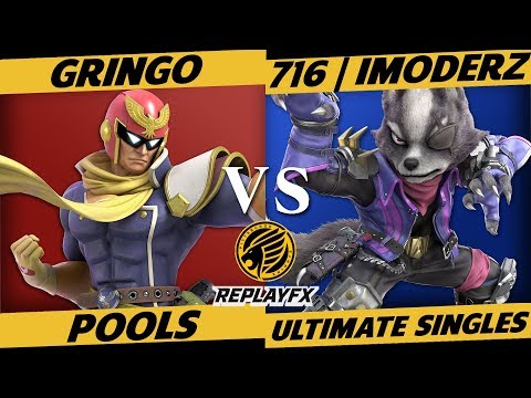 ReplayFX Smash Ultimate B2 Pools: Gringo (Captain Falcon) vs. iModerz (Wolf)