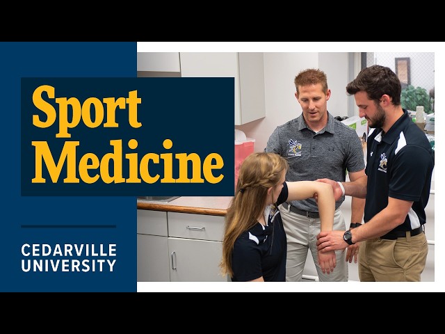 Thumbnail for video titled: Why Study Sport Medicine at Cedarville University?