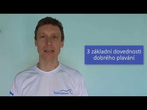 Technika plavání - kraul - 3 základní dovednosti