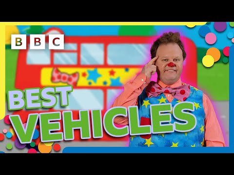 Mr Tumbles Top 3 Vehicles! | CBeebies