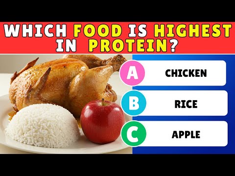 Food and Nutrition Trivia Quiz #1 💪- Test Your Knowledge in 5 Seconds