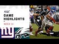 Giants vs. Eagles Week 14 Highlights | NFL 2019 Giants vs. Eagles Week 14 Highlights | NFL 2019