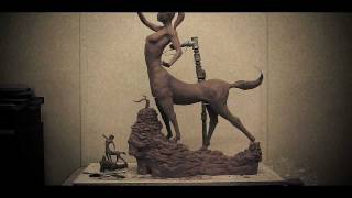 CENTAUR - Clay Sculpture - UPDATED