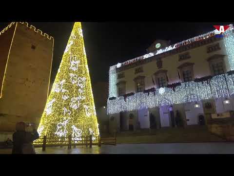 Iluminación navidad en Cáceres