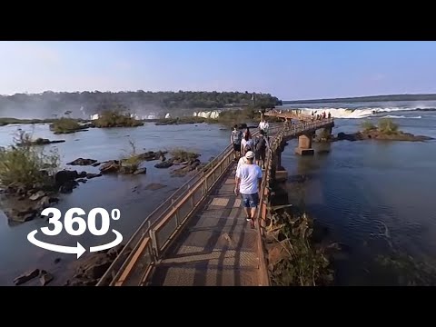360 view of the Iguazu Falls trail at Iguazu National Park.