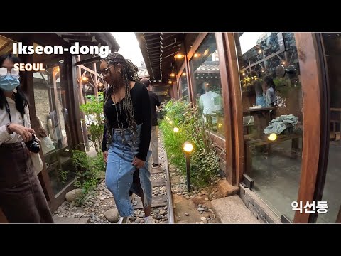 Caminhando na Coreia, 익선동 산책, Ikseon-dong, Jongno-gu, Seul, República da Coreia #렌선여행