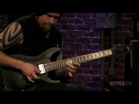 Andy James, shows amazing guitar speed with Vortex Mind on EMGtv