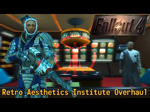 Retro 60s Aesthetics Institute Overhaul - Fallout 4