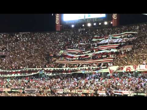 "River Plate 1 vs. Godoy Cruz 2. Hinchada -SoloRiver.Net-" Barra: Los Borrachos del Tablón • Club: River Plate