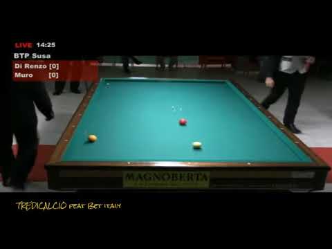 MURO vs DI RENZO - 5^PROVA BILIARDO BTP 2016 SANT'ANTONINO di SUSA