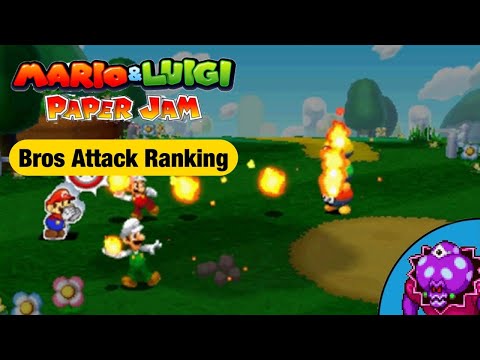 Ranking the Bros Items from Mario and Luigi Paper Jam