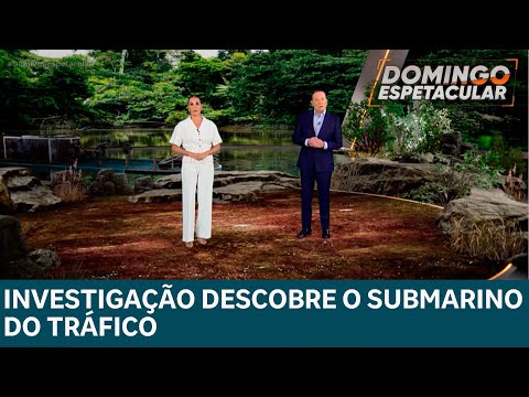 Megaoperação descobre o ‘submarino do tráfico’ na Ilha de Marajó, no Pará | DOMINGO ESPETACULAR