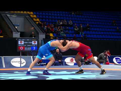 FS   86 kg AZE KANAN ALIYEV   AZE ALEKSANDR GOSTIYEV