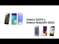 갤럭시 S 노트 시리즈 벨소리 모음 2010 2025 Galaxy S Note Series Ringtone