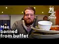 Man Banned from an All-You-Can-Eat Buffet for Eating Too Much! | The Two Million Calorie Buffet