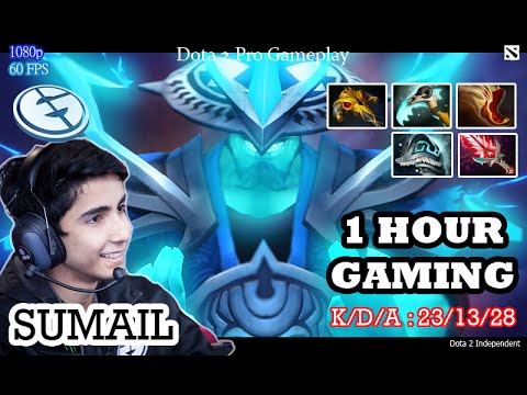 Dota 2 Pro Gameplay | EG Sumail as Storm Spirit | PROFESSIONAL PLAYER MATCHMAKINGRATING | Full Match