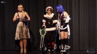 preview picture of video 'AniMaCo 2012 Cosplay Wettbewerb Motto Cosplay - Aqua und Sora Kingdom Hearts  2 / 13'